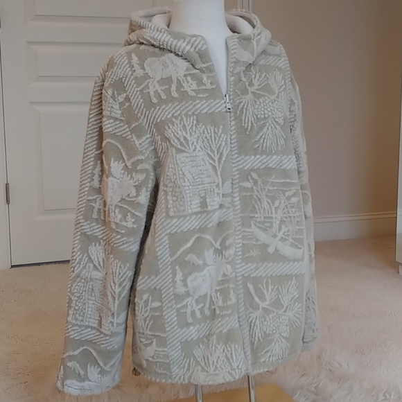 Reversible double lined winter jacket - Picture 1 of 13